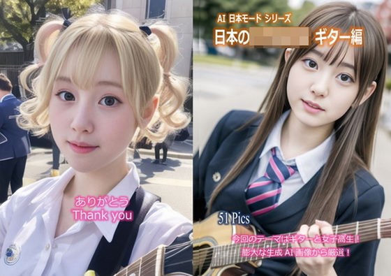日本モード 日本の女子○校生 ギター編 メイン画像