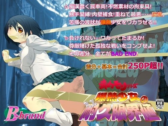 痛めモンシリーズ 爆熱少女のアレコレ耐久限界値 メイン画像