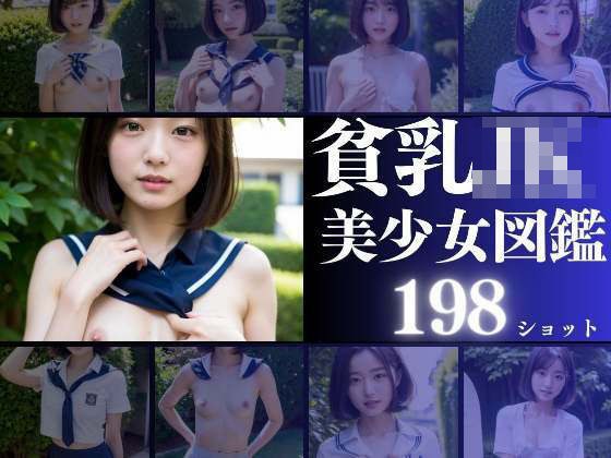貧乳JK美少女図鑑〜初めての野外露出〜 メイン画像