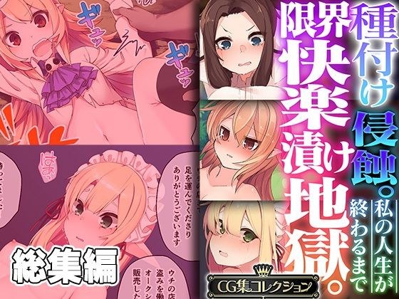種付け侵蝕 。限界快楽漬け地獄。 〜私の人生が終わるまで〜【CG集コレクション】 メイン画像