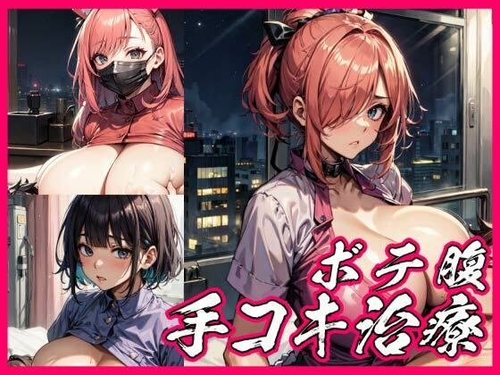手コキ奉仕するボテナース メイン画像