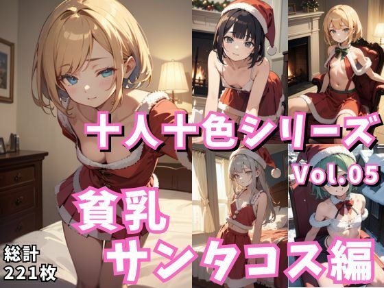十人十色シリーズvol05:貧乳サンタコス編:221枚 メイン画像