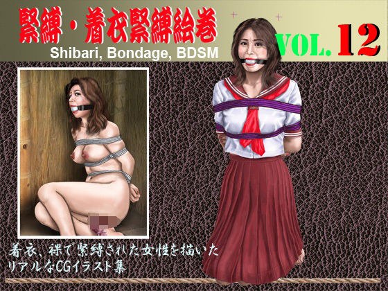 緊縛・着衣緊縛絵巻VOL.12 メイン画像