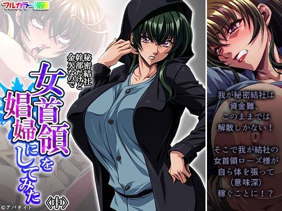 秘密結社幹部だけど金欠なので女首領を娼婦にしてみた 中 メイン画像