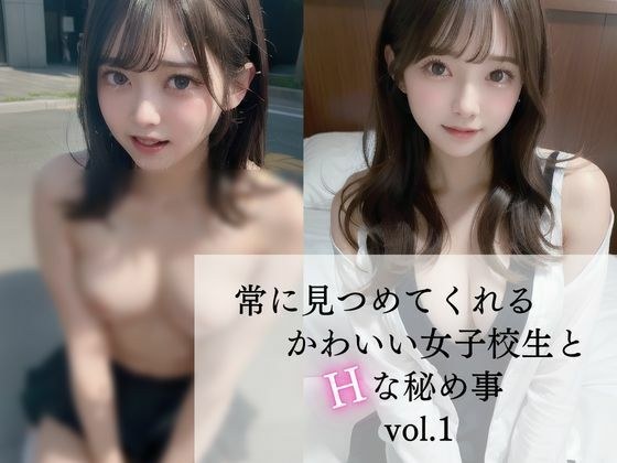 常に見つめてくれるかわいい女子校生とHな秘め事vol1 メイン画像