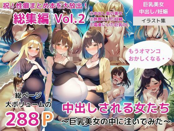 （総集編）Vol.2 中出しされる女たち〜巨乳美女の中に注いでみた〜（中出し島の美女/ 旅館にいた妊婦/ 電車にいた巨乳OL） メイン画像