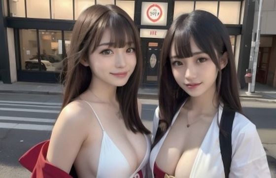 Raw sex with a shrine maiden cosplay beauty メイン画像