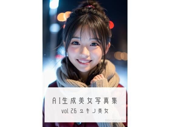 AI生成美女写真集 vol26 ユキノ美女 メイン画像