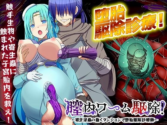 Vaginal worm extermination! -An abortion extermination clinician in a dungeon crawling with parasitic lewd insects- メイン画像