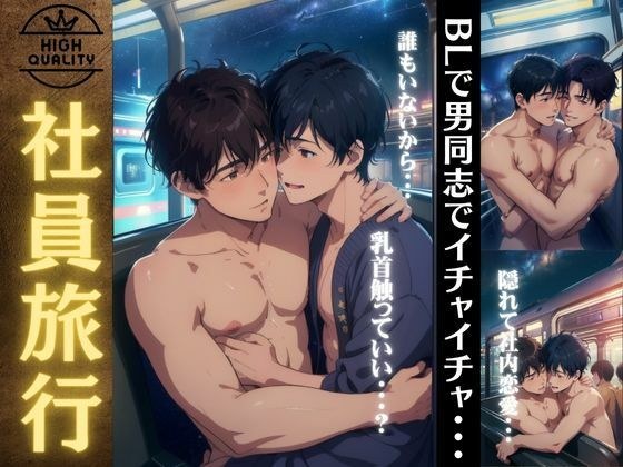【社員旅行】BLで男同士でイチャイチャする同期スペシャル メイン画像
