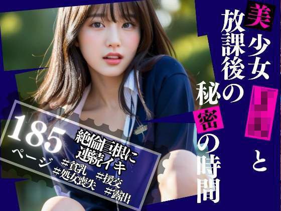 美少女JKと放課後の秘密の時間 メイン画像