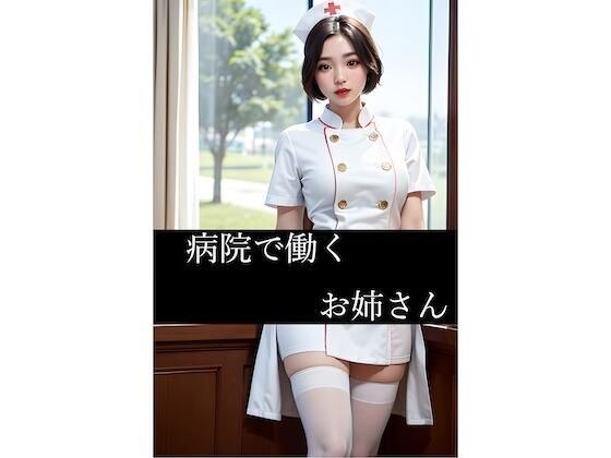 ［AIグラビアイラスト集］病院で働くお姉さん メイン画像