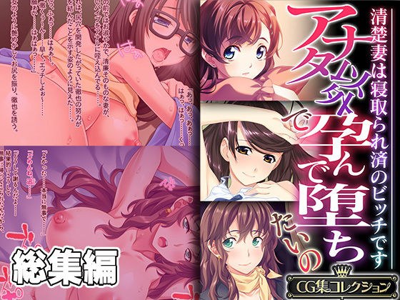 アナタ以外で孕んで堕ちたいの 〜清楚妻は寝取られ済のビッチです〜【CG集コレクション】 メイン画像