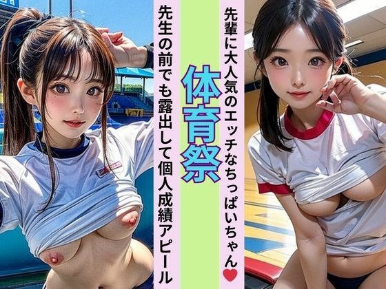 Sports Festival ~ A naughty little girl who is very popular with her seniors! Expose yourself in front of the teacher and improve your personal performance~ メイン画像