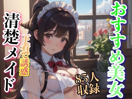 おすすめ美女 清楚メイド 85人収録 メイン画像