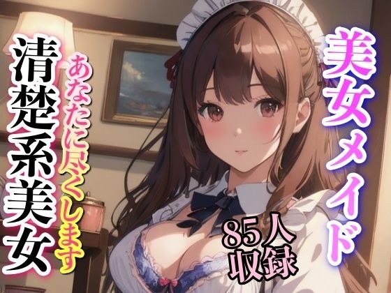 美女メイド 清楚系メイド あなたに尽くします 85人収録 メイン画像