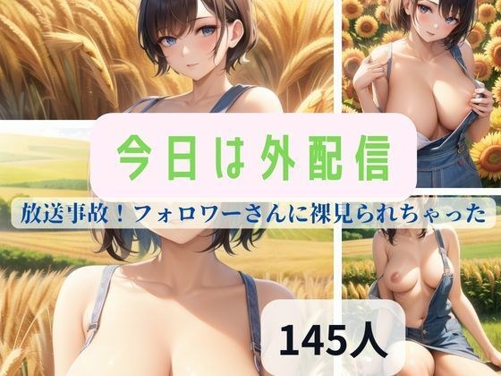 今日は外配信！放送事故！フォロワーさんに裸見られちゃった！ メイン画像