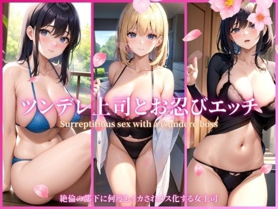 Secret sex with my tsundere boss メイン画像