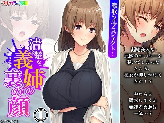 寝取らせプロジェクト！清楚な義姉の裏の顔 1巻 メイン画像