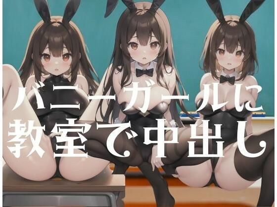 バニーガールに教室で中出し メイン画像