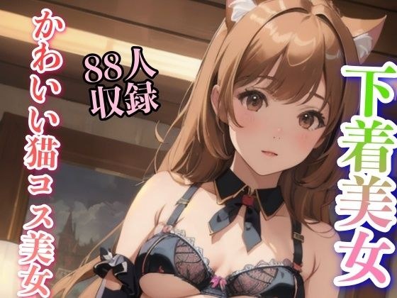 かわいい猫コス美女 下着美女 88人収録 メイン画像