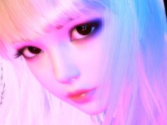 金髪ギャルのピストンマシンオナニー メイン画像