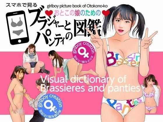 &lt;Manga and reading set&gt; Bra and panty illustrated book for adult girls