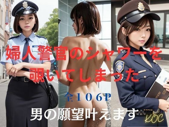 婦人警官のシャワーを覗いてしまった メイン画像