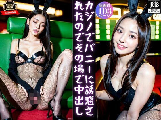 I was seduced by a bunny at the casino so I cum on the spot メイン画像