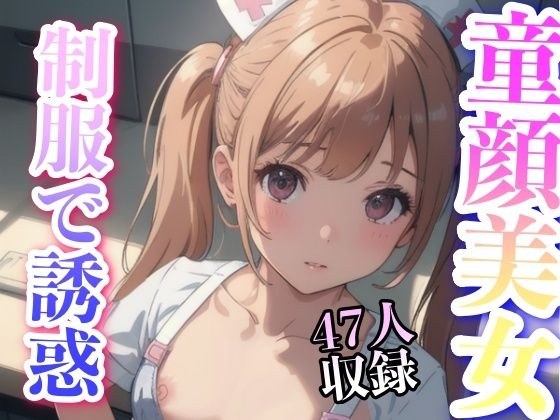 童顔美女 ナース服で誘惑 47人収録 メイン画像