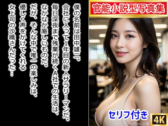 【官能小説型写真集】エロすぎる女上司に誘われて、オフィスの中でエッチしちゃったw（全115ページ） メイン画像