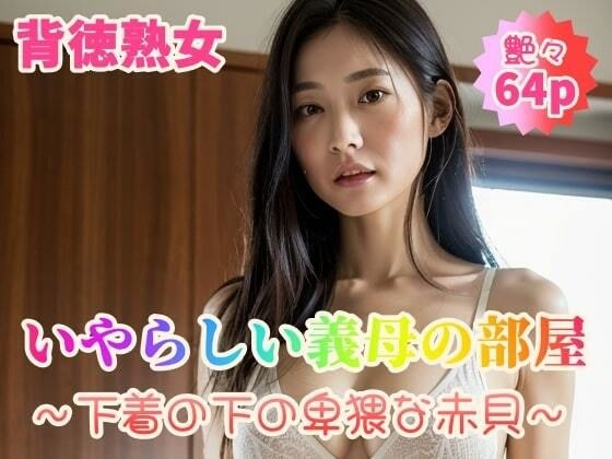 [Immoral mature woman] Obscene mother-in-law&apos;s room ~ Obscene red shell under underwear ~ [64p]