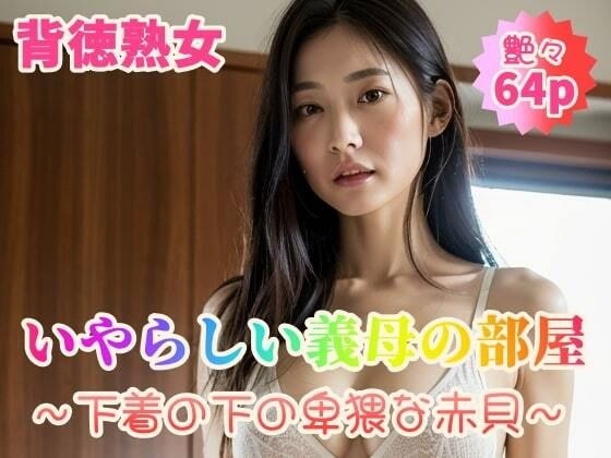 【背徳熟女】いやらしい義母の部屋〜下着の下の卑猥な赤貝〜【64p】 メイン画像