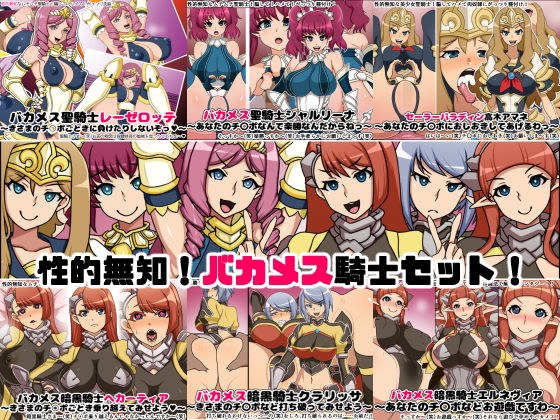性的無知なバカメス騎士団セット メイン画像