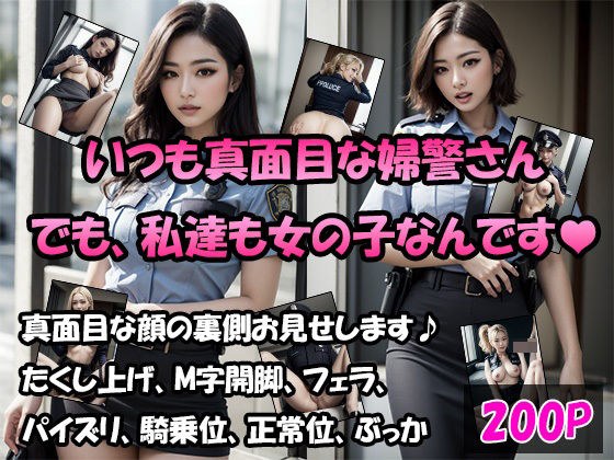 [Total number of 200 photos] Do you like working ladies? [Policewoman edition] メイン画像