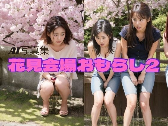 花見会場おもらし2 メイン画像