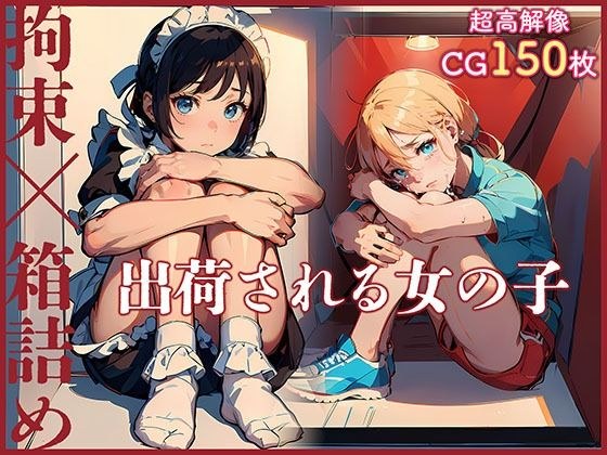出荷される女の子 〜拘束×箱詰め〜 メイン画像