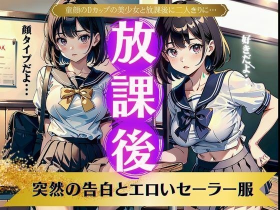 放課後にクラスで一番エロかわいい童顔Dカップの美少女から告白・・・セーラー服スペシャル メイン画像