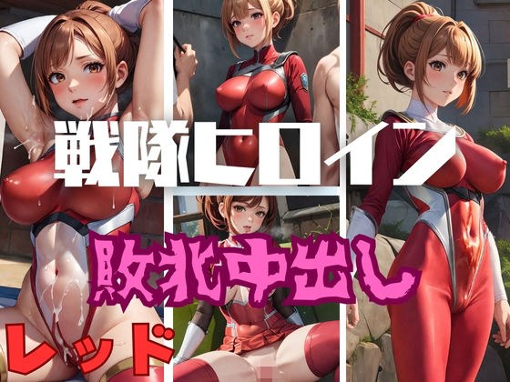 戦隊ヒロイン敗北中出し レッド メイン画像