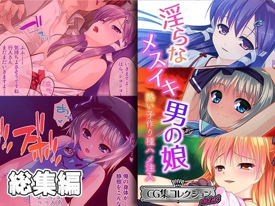 淫らなメスイキ男の娘 〜熱い子作り種ハメ注入〜【CG集コレクション ミニ】 メイン画像