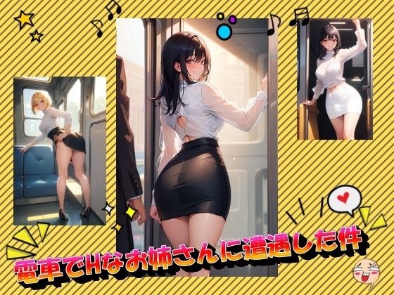 在火车上遇到调皮的女士 メイン画像