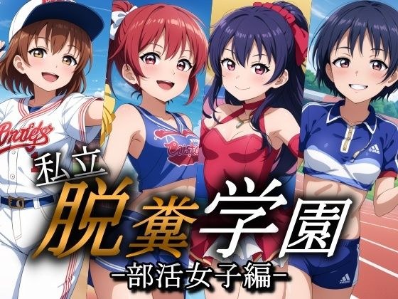 私立 脱糞学園 -部活女子編- メイン画像