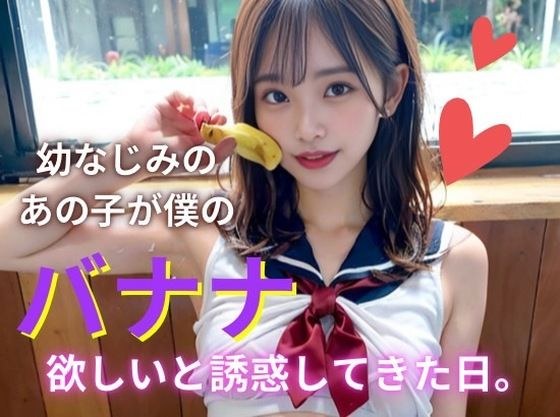幼なじみが僕のバナナを欲しがった日。。 メイン画像