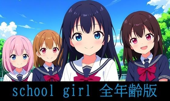 school girl 壁紙 全年齢版 メイン画像