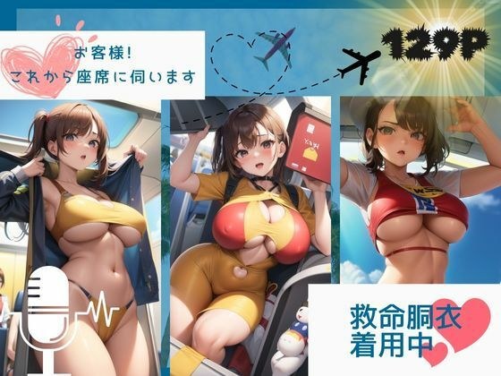 救命胴衣着用中！お客様これから座席に伺います メイン画像