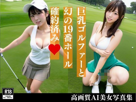The next 19th hole is guaranteed with a big-breasted golfer. メイン画像