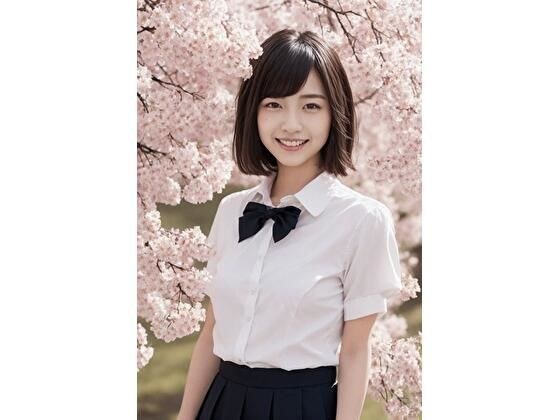 満開の桜の下での学生撮影会にて・・・ メイン画像