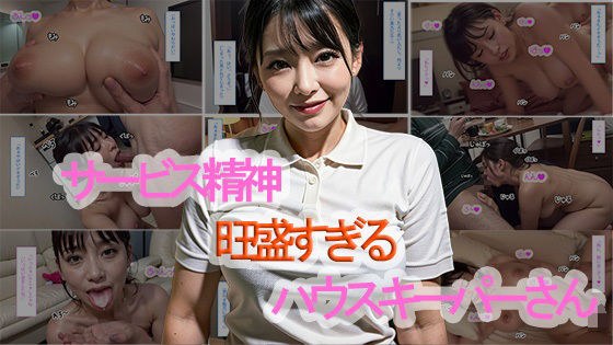 サービス精神旺盛すぎるハウスキーパーさん メイン画像