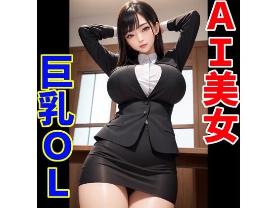 AI美女の巨乳OL写真集 メイン画像