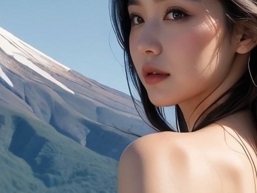 日本の美景と美女